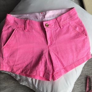 Lilly Pulitzer Callahan Hot Pink Short